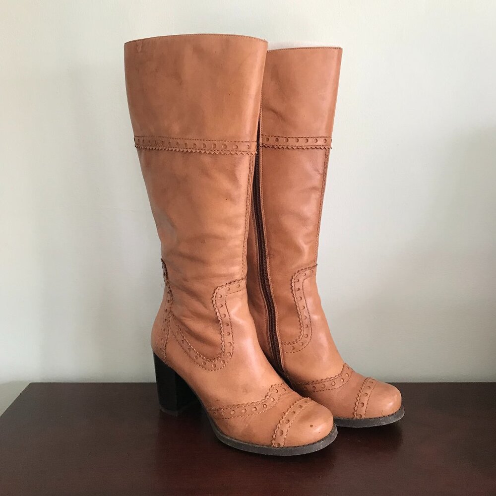 Biviel | Tan Knee-High Boots 36